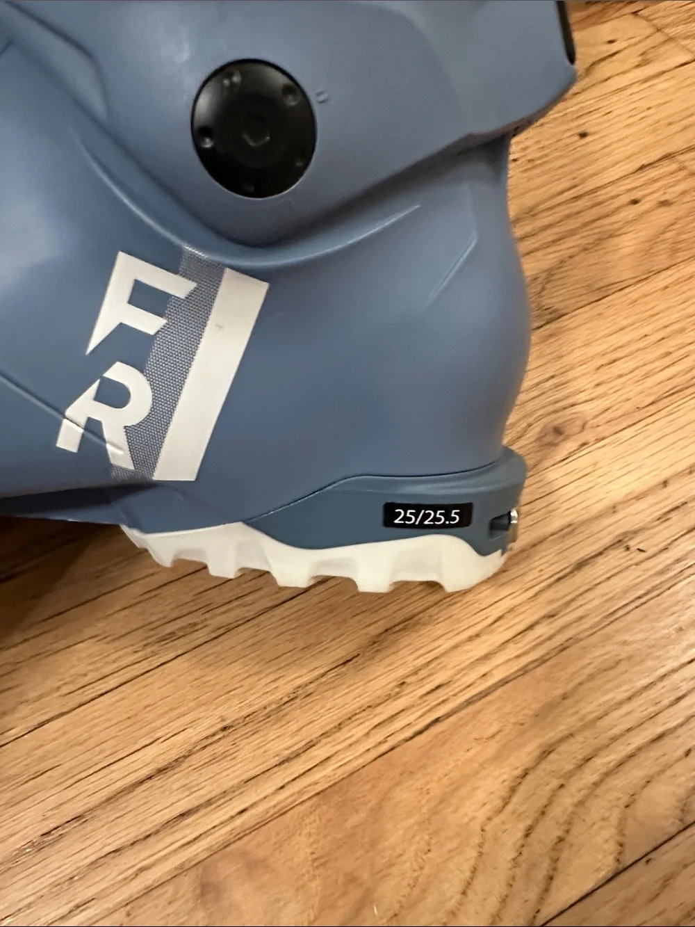 Aspeed Women's Ski Boots in Light Blue and Black